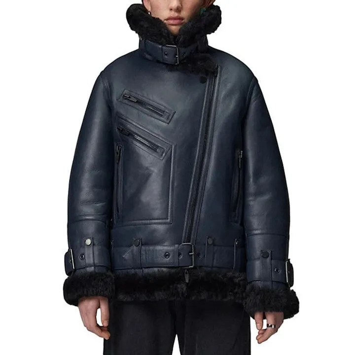 Women's B3 RAF Aviator Shearling Jacket