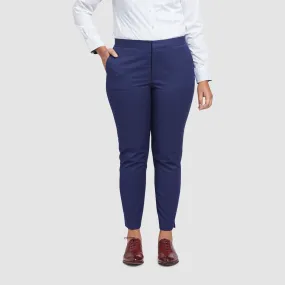 Women's Brilliant Blue Suit Pants