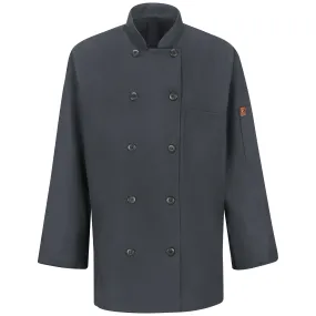 Women's Chef Coat with OilBlok   MIMIX 041X - Charcoal