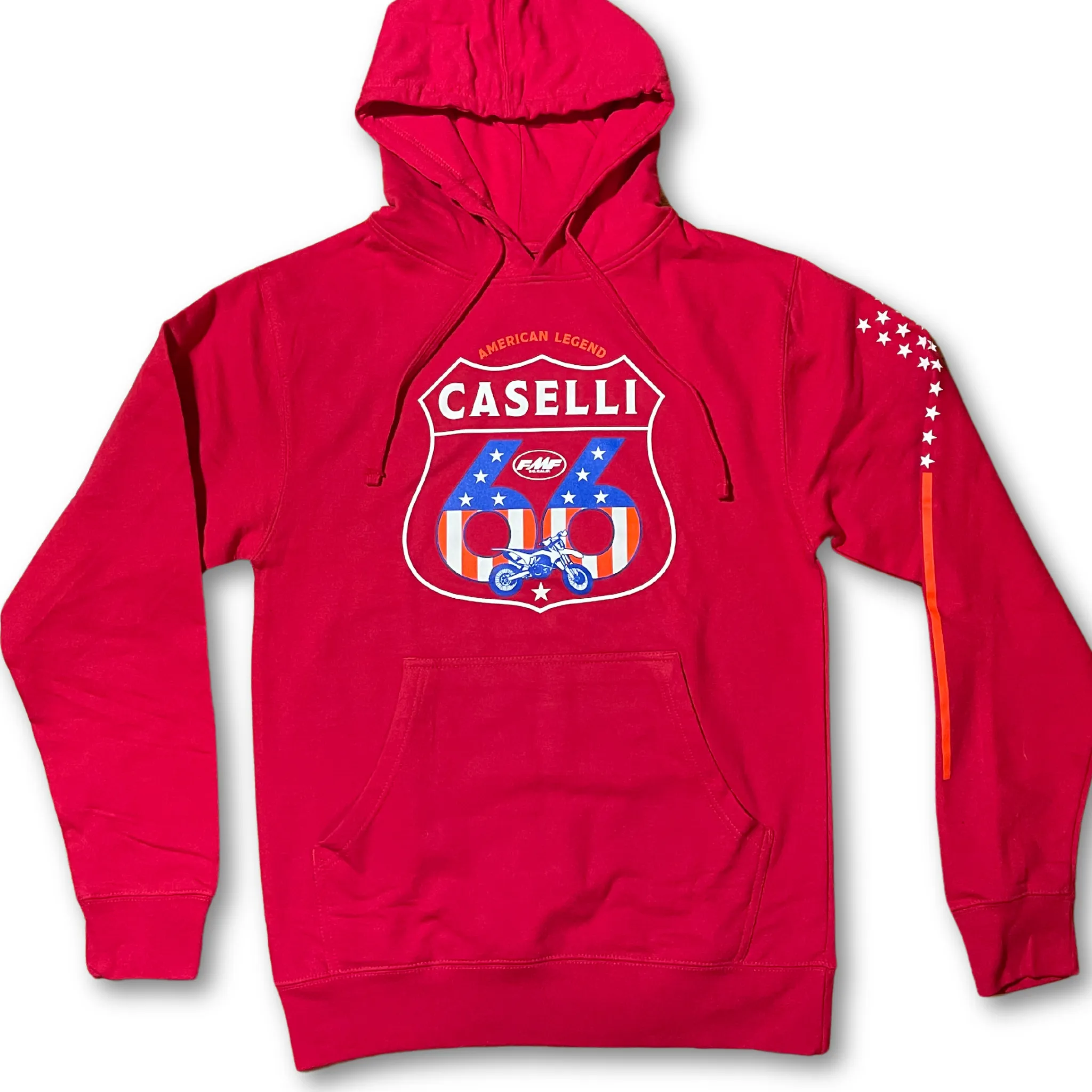 Worldwide Pullover Hoody (Red)