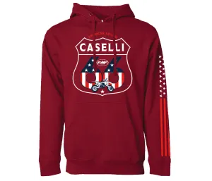 Worldwide Pullover Hoody (Red)