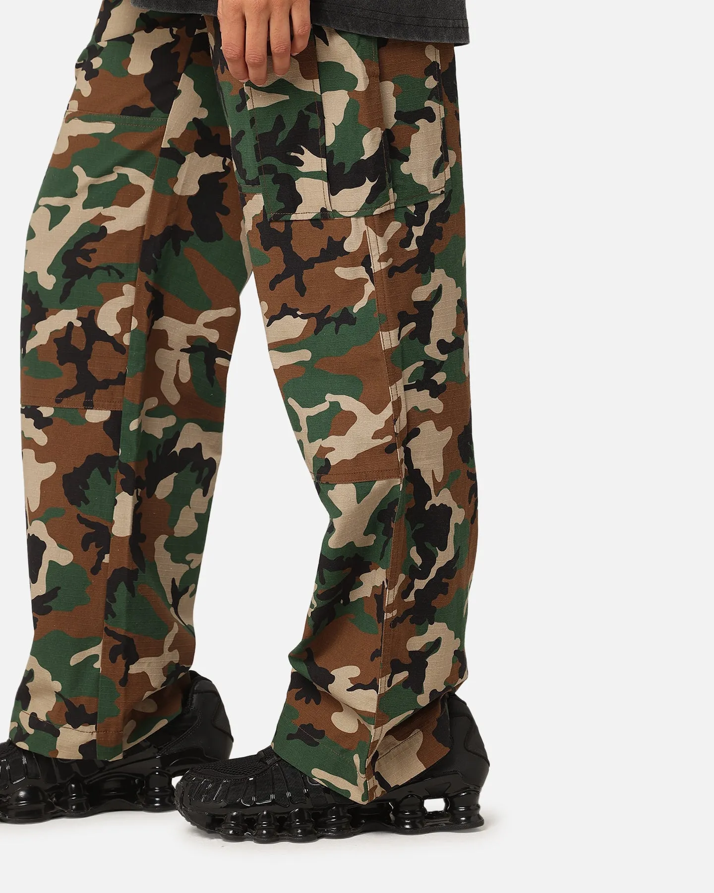 X-Girl Women's Easy Cargo Pants Camo