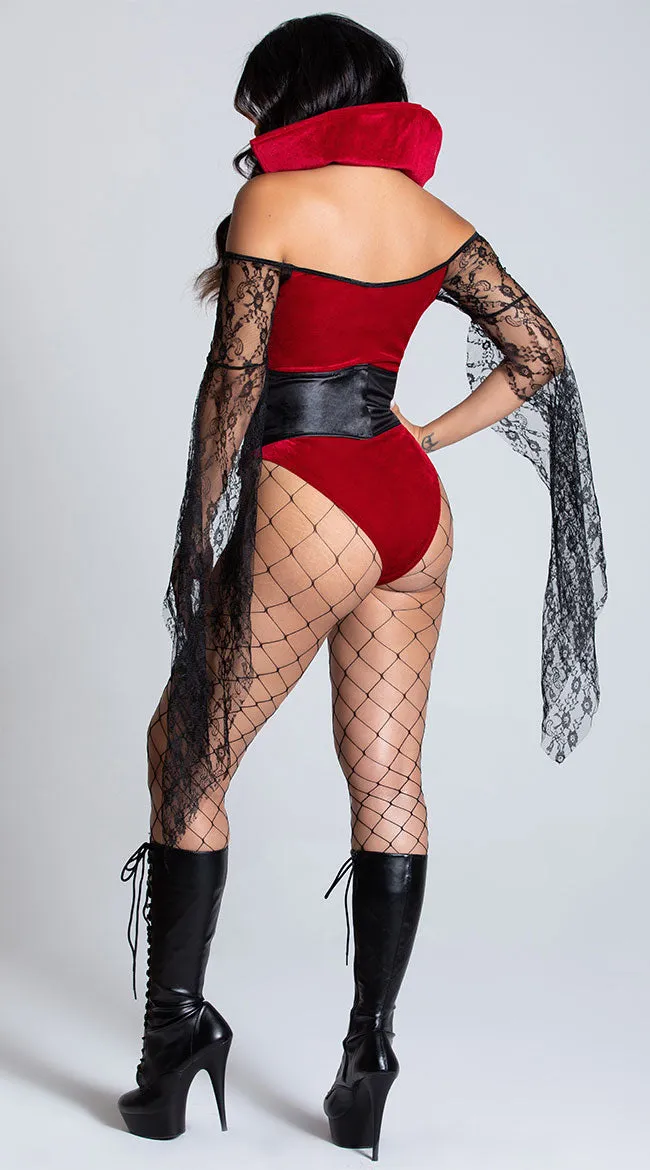 Yandy Scarlet Slayer Vampire Costume