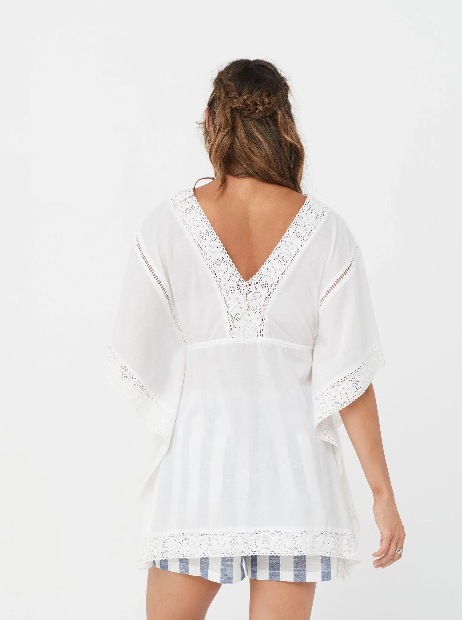 Zoe Tunic - White/Cotton